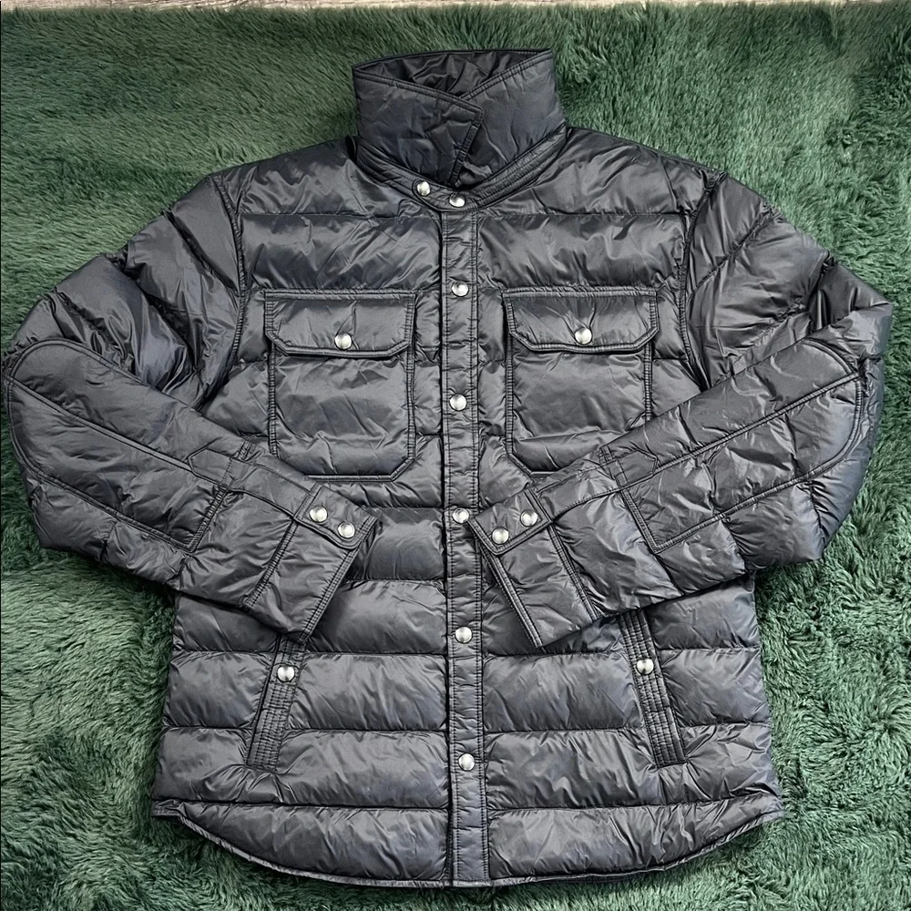 Polo Ralph Lauren Men's Black Quilted Shirt Jacket - Picture 1 of 8